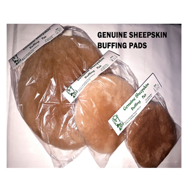 Abrasives Buff Pads- Genuine Sheepskin